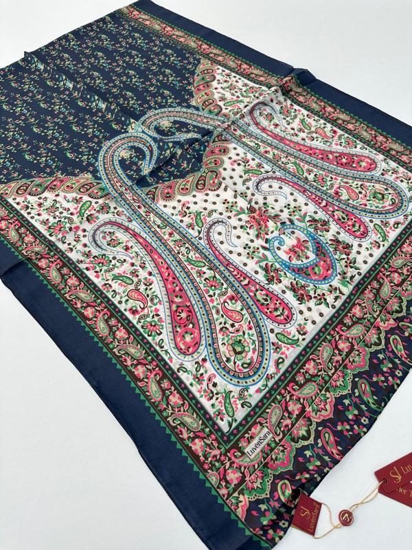 Luvensara Hint İpeği Şal HVL0208 - Image 1