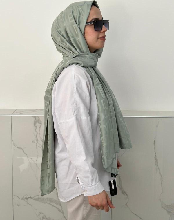 Locella Jakar Şal Su Yeşili JSL1111 - Image 1