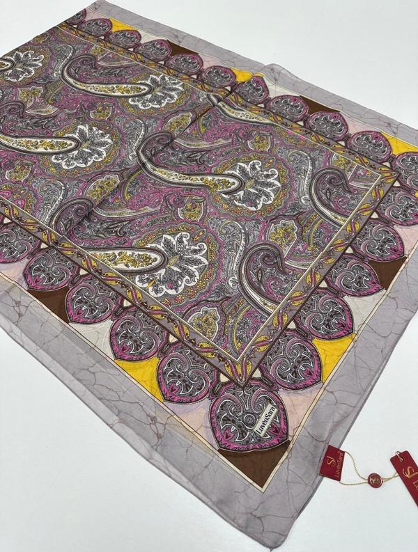 Luvensara Hint İpeği Şal HVL0301 - Image 1