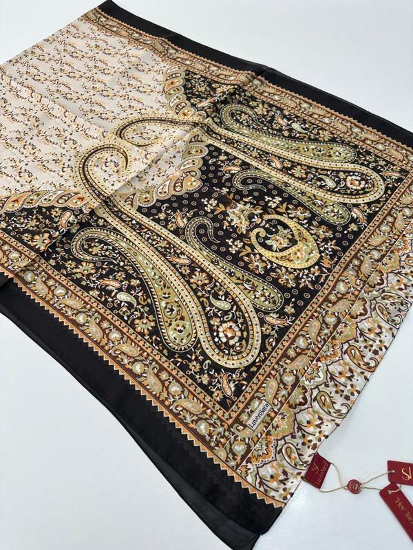 Luvensara Hint İpeği Şal HVL0210 - Image 1