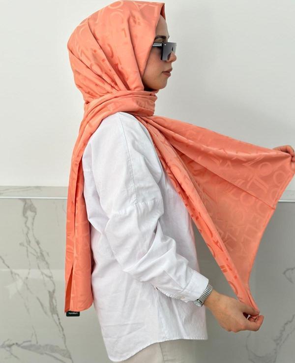 Locella Jakar Şal Somon JSL1122 - Image 1