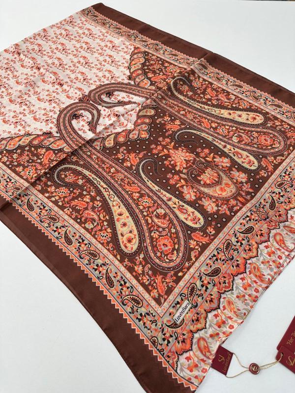 Luvensara Hint İpeği Şal HVL0204 - Image 1