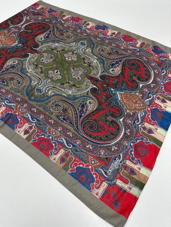 Bonjela Soft Pamuklu Şal Etro Desen LBS1706 - Image 1
