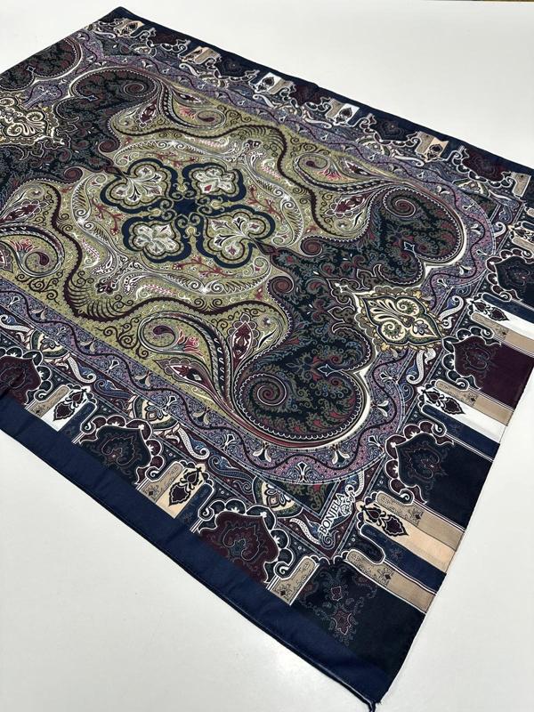 Bonjela Soft Pamuklu Şal Etro Desen LBS1707 - Image 1