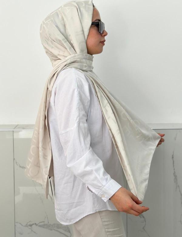 Locella Jakar Şal Taş Rengi JSL1113 - Image 1