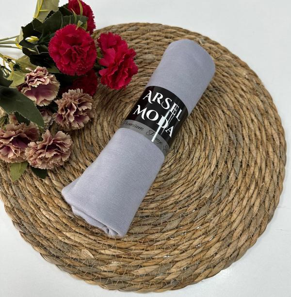 ArSel Moda Penye Şal Açık Gri LPSA63 - Image 1