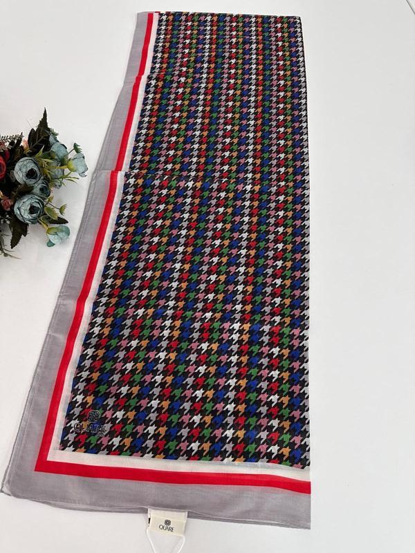 Quare Soft Pamuklu Desenli Şal LDSQ1005 - Image 1