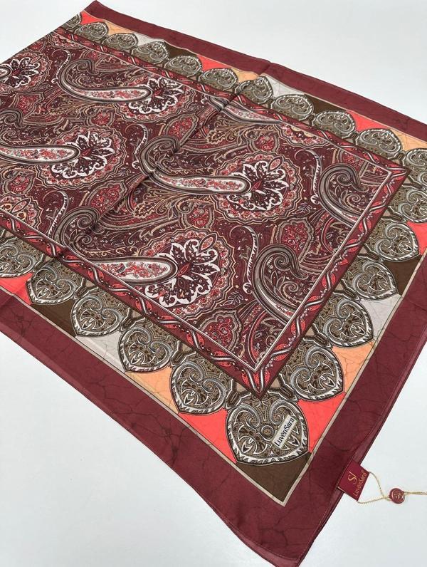 Luvensara Hint İpeği Şal HVL0302 - Image 1