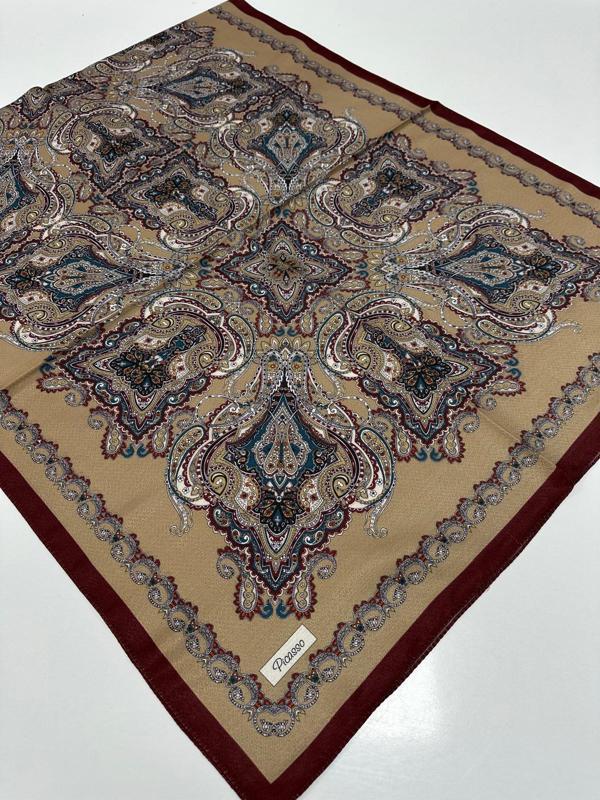 Picasso Jakarlı Soft Pamuk Şal LCP0513 - Image 1