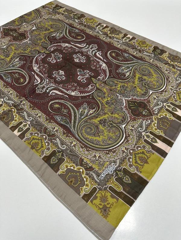 Bonjela Soft Pamuklu Şal Etro Desen LBS1710 - Image 1