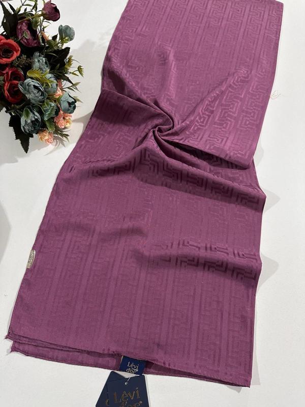 Levidor Premium Jakar Şal Koyu Lila LJK0411 - Image 1