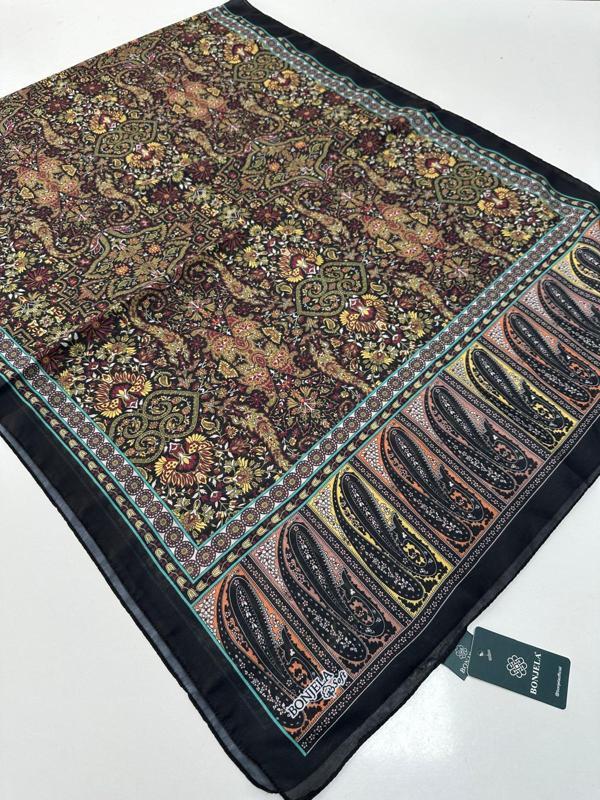 Bonjela Soft Pamuklu Şal Etro Desen LBS1806 - Image 1