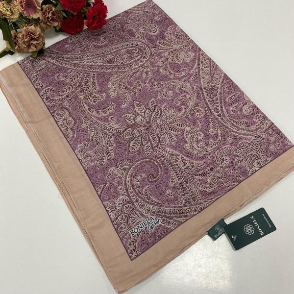 Bonjela Soft Pamuklu Şal Etro Desen LBS2009 - Image 1