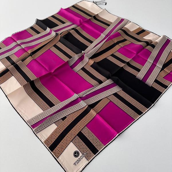 Vissona Twill İpek Eşarp IPK4003 - Image 1