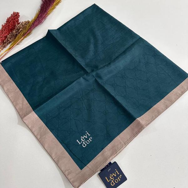 Levidor Premium Monogram Eşarp GX0118 - Image 1