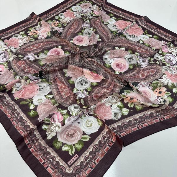 Miray 120 cm Nevada Pamuk Lüx Eşarp  BYK0506 - Image 1
