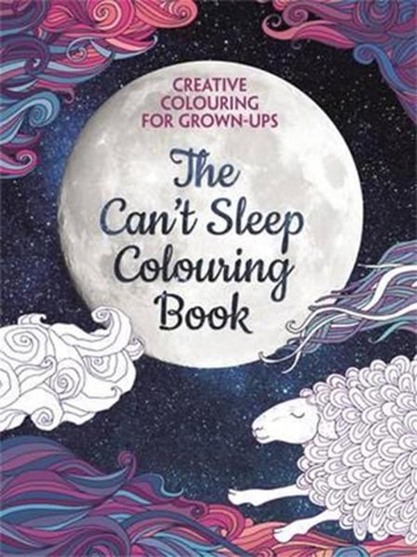 The Can't Sleep Colouring Book: Creative Colouring for Grown-Ups - Michael O Mara - Image 1