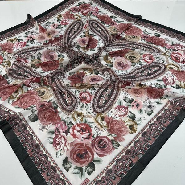 Miray 120 cm Nevada Pamuk Lüx Eşarp  BYK0509 - Image 1