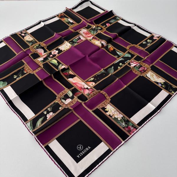 Vissona Twill İpek Eşarp IPK5408 - Image 1