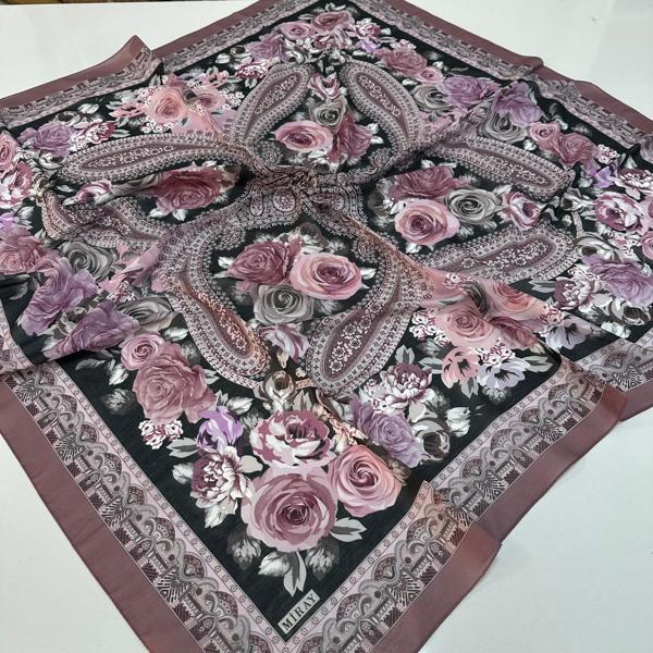 Miray 120 cm Nevada Pamuk Lüx Eşarp  BYK0501 - Image 1