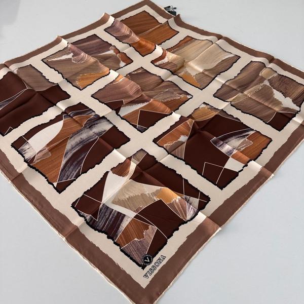 Vissona Twill İpek Eşarp IPK0205 - Image 1