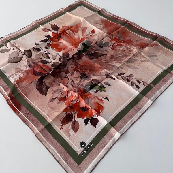Vissona Twill İpek Eşarp IPK4605 - Image 1