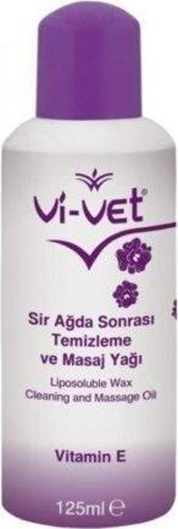 Vi-Vet Ağda Sonrası Temizleme Ve Masaj Yağı E Vitamini 125 ml 1 Adet - Image 1