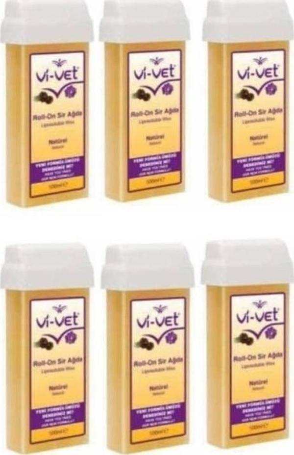 Vi-Vet Roll-On Sir Ağda Portakal 100 ml 6 Adet - Image 1