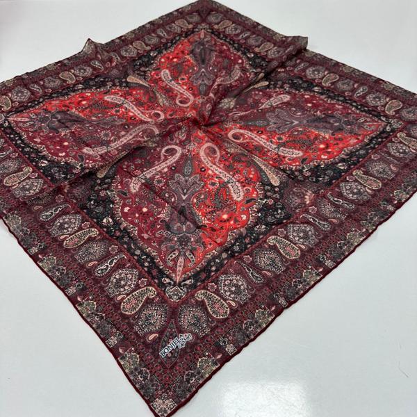 Bonjela Soft Pamuklu Eşarp Bordo Serisi LDB9402 - Image 1