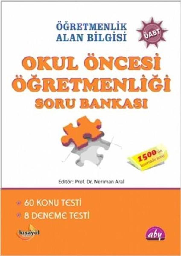 Öğretmenlik Alan Bilgisi Okul Öncesi Öğretmenliği Soru Bankası - ÖABT - Alan Bilgisi Yayınları - Image 1