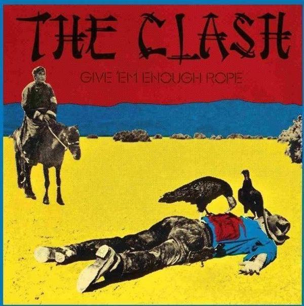 The Clash Give 'Em Enough Rope Plak - Image 1