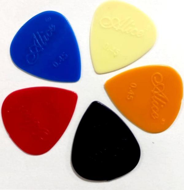 ALC95K-5 Alice Gitar Penası 5 adet 0,95mm. Karışık Renk - Image 1