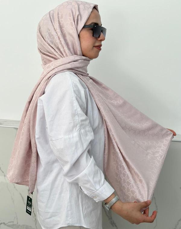 Locella Jakar Şal Açık Pudra JSL1222 - Image 1
