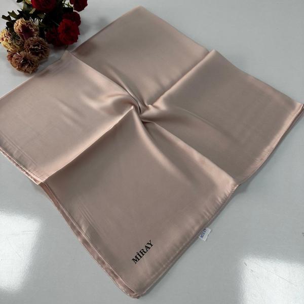 Miray Düz Kristal Eşarp Soft Pembe LTA0508 - Image 1