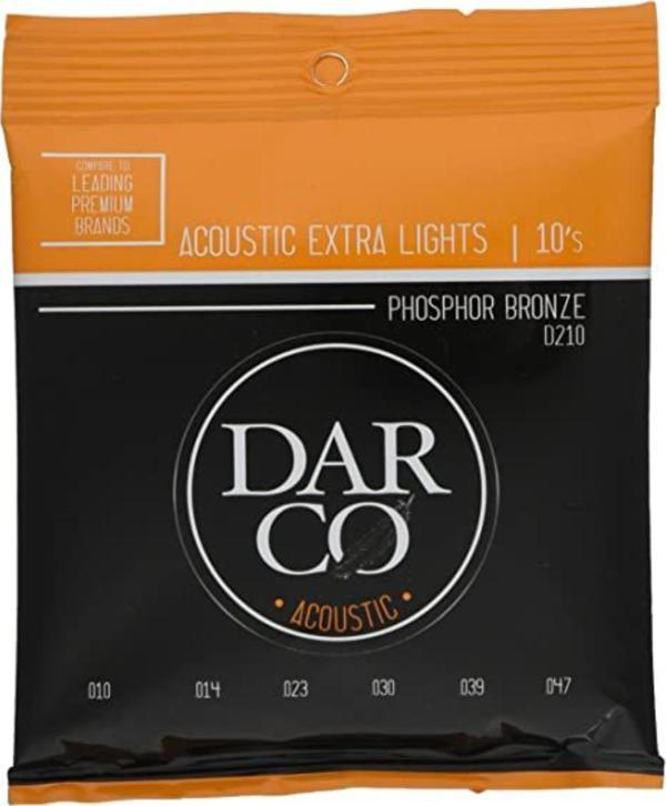 Martin Darco D210 Extra Light Akustik Gitar Teli (0.10 - 0.47) - Image 1