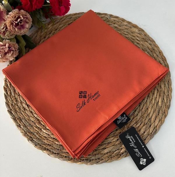 Silk Home Düz Renk Twill Eşarp Soft Turuncu LTH0222 - Image 1