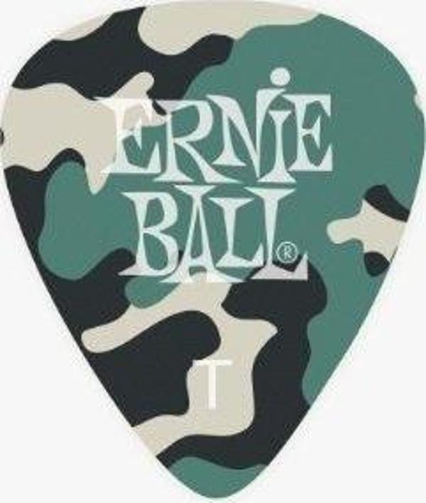 Ernie Ball P09221 Gitar Penası 1 Adet Thin Pıcks 1 Camouflage T - Image 1