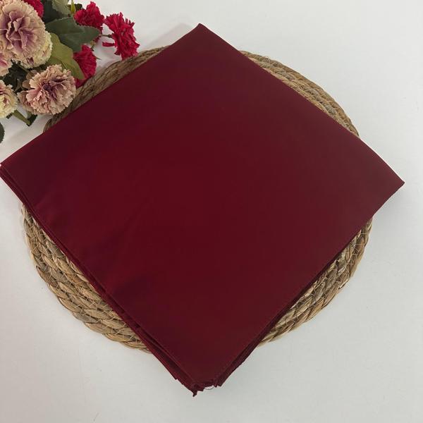 Polo Craft Bordo Medine İpeği Eşarp MEB0209 - Image 1