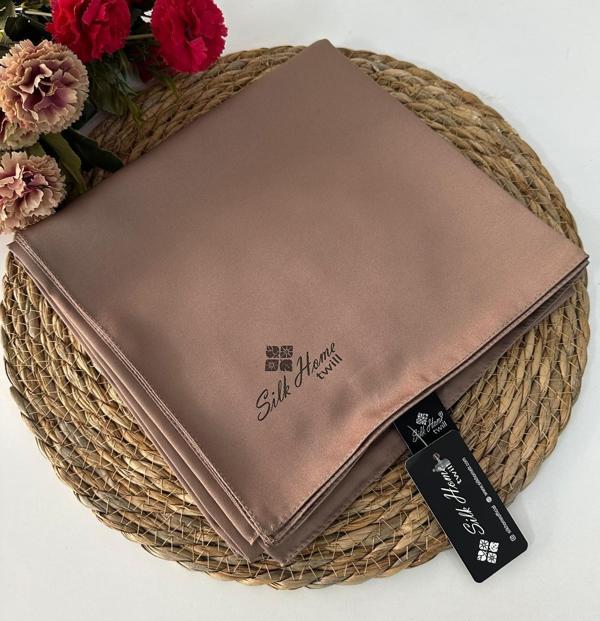 Silk Home Düz Renk Twill Eşarp Latte LTH0209 - Image 1
