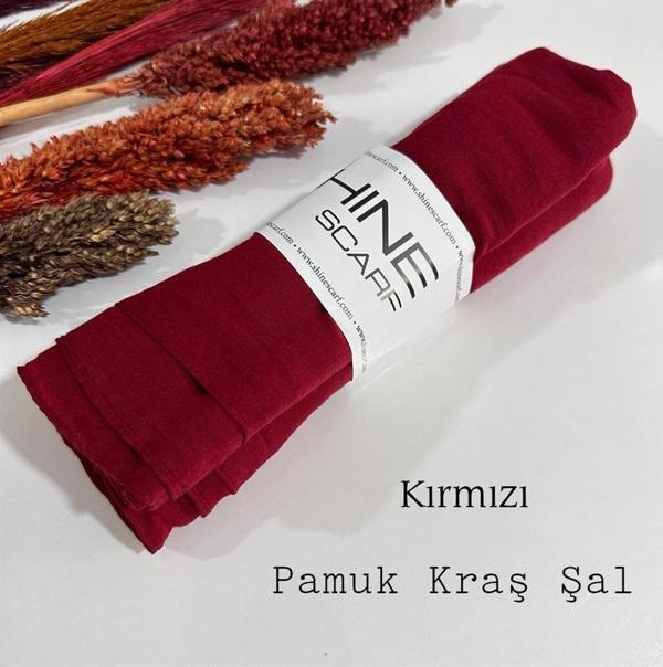 Lady Coco Pamuk Kraş Şal PKS13 - Image 1