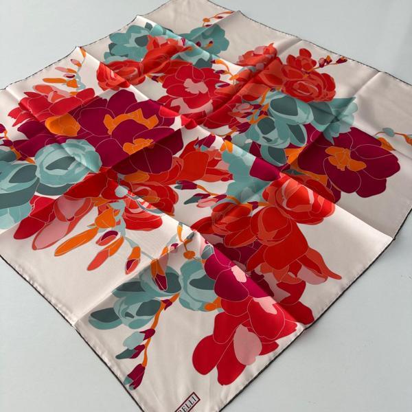 BELLİ Saf Twill İpek Eşarp  Yeni Sezon Sura İpek PKX0904 - Image 1