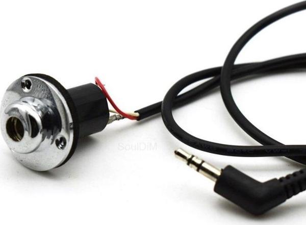 Raymond Joes 2612-V3 Gitar   Pin Endpin Jack Soket - Enstrüman Jack - Image 1