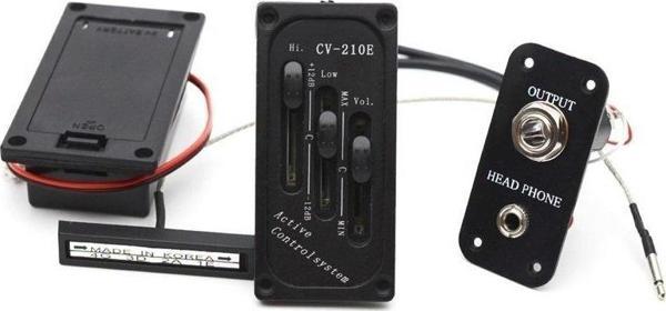 Raymond Joes CV-210E Elektro Keman Ekolayzır Eşikaltı Seti  - Tam - Image 1