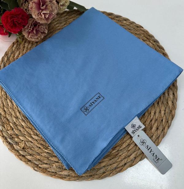 Siyane Vual Eşarp Gök Mavi DVS0107 - Image 1