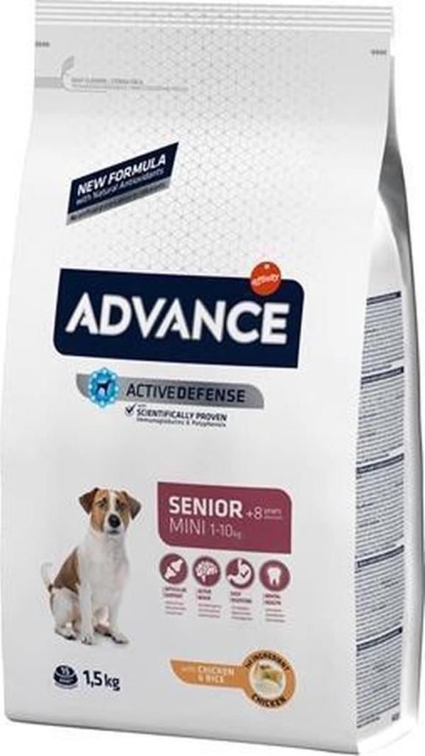 Advance Mini Senior 8+ Tavuklu Mini Yaşlı Köpek Maması 3 Kg - Image 1