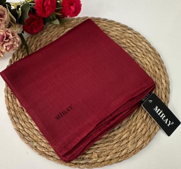Miray Jan Jan Eşarp Bordo JHA0124 - Image 1