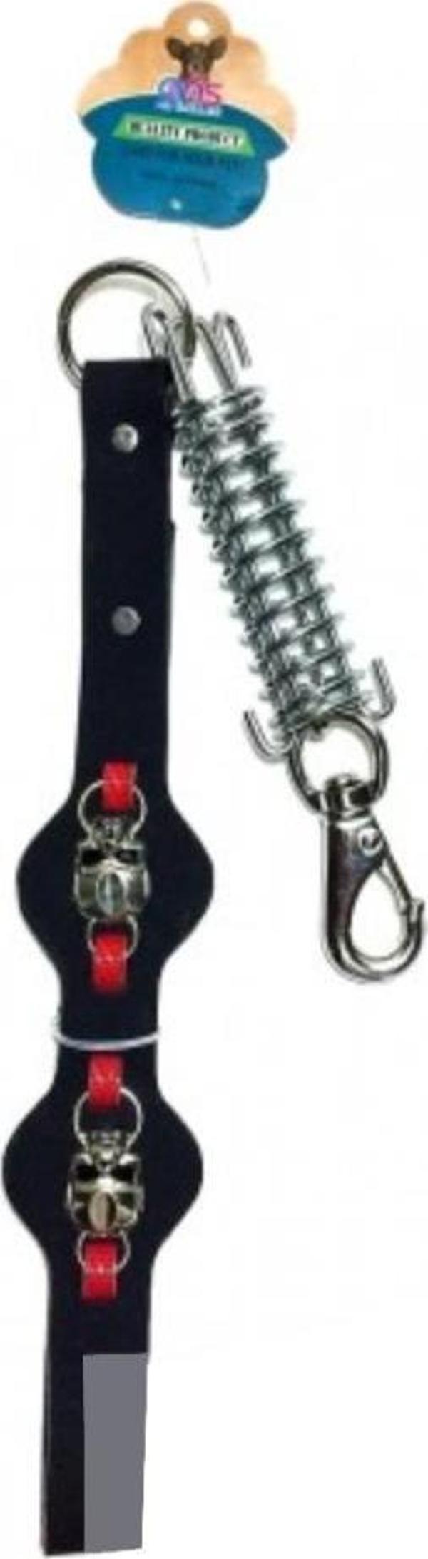 ANS 417 Deri Yaylı Köpek Gezdirme Tasması 56 cm - Image 1