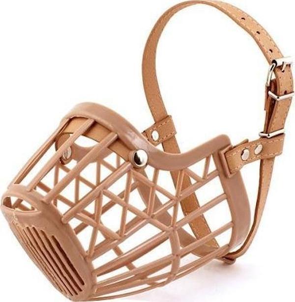 DG-080 Köpek Plastik Ağızlık NO:4 ORTA IRK 6-9 Kg KÖPEKLER İÇİN - Image 1