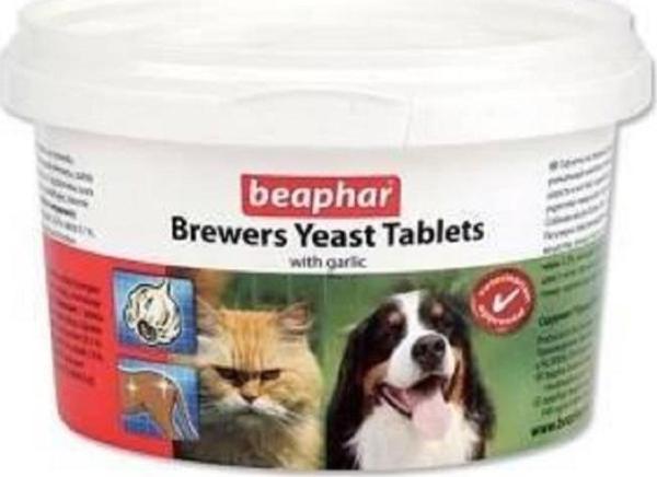 Beaphar Brewers Yeast Sarımsaklı Tablet 250 Tablet - Image 1