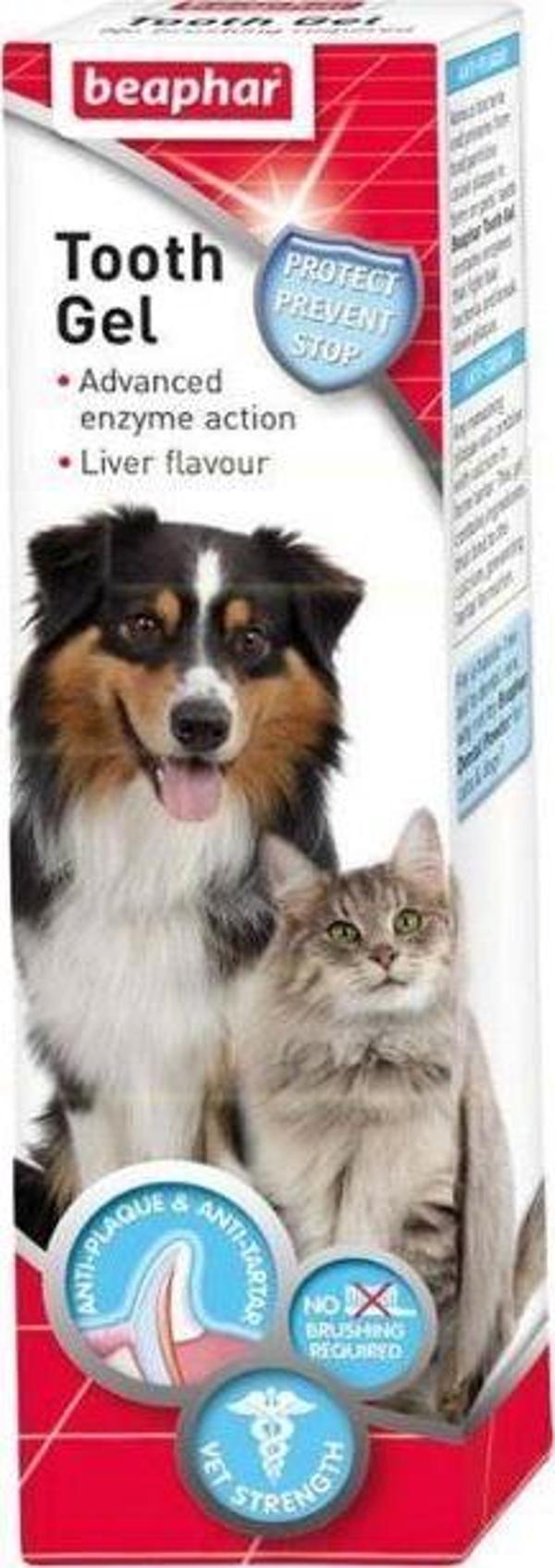 Beaphar Tooth Jel Kedi Ve Köpek Diş Jeli 100 gr - Image 1